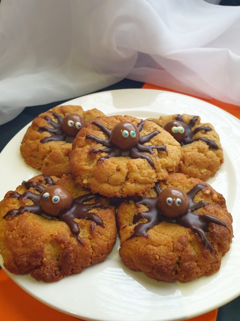 Scary Spider cookies