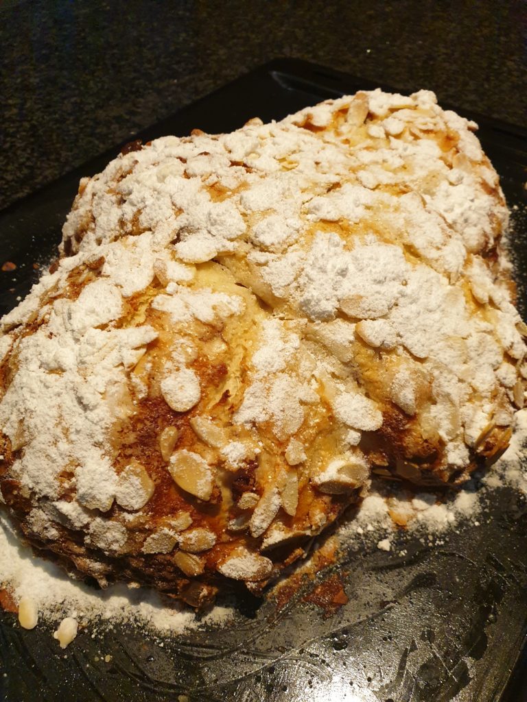 Colomba Pasquale ready for Sunday's Easter lunch.