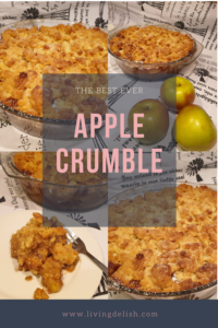 Baking Projects for when you are stuck at home - Apple Crumble