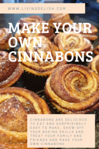 Baking Projects for when you are stuck at home - Home made Cinnabons