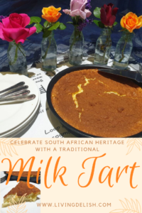 Traditional South African Dishes. Most popular will most lightly be a good Milk tart and delicious healthy Rusks.  