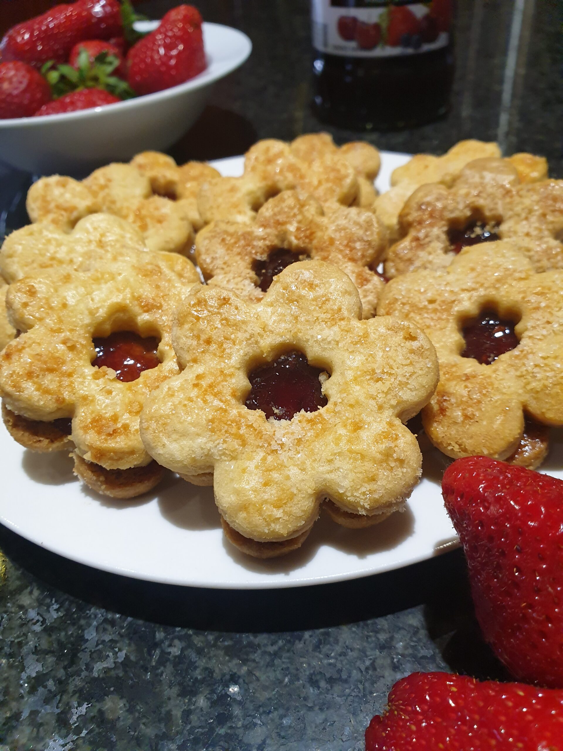 Swedish Jam Cookies