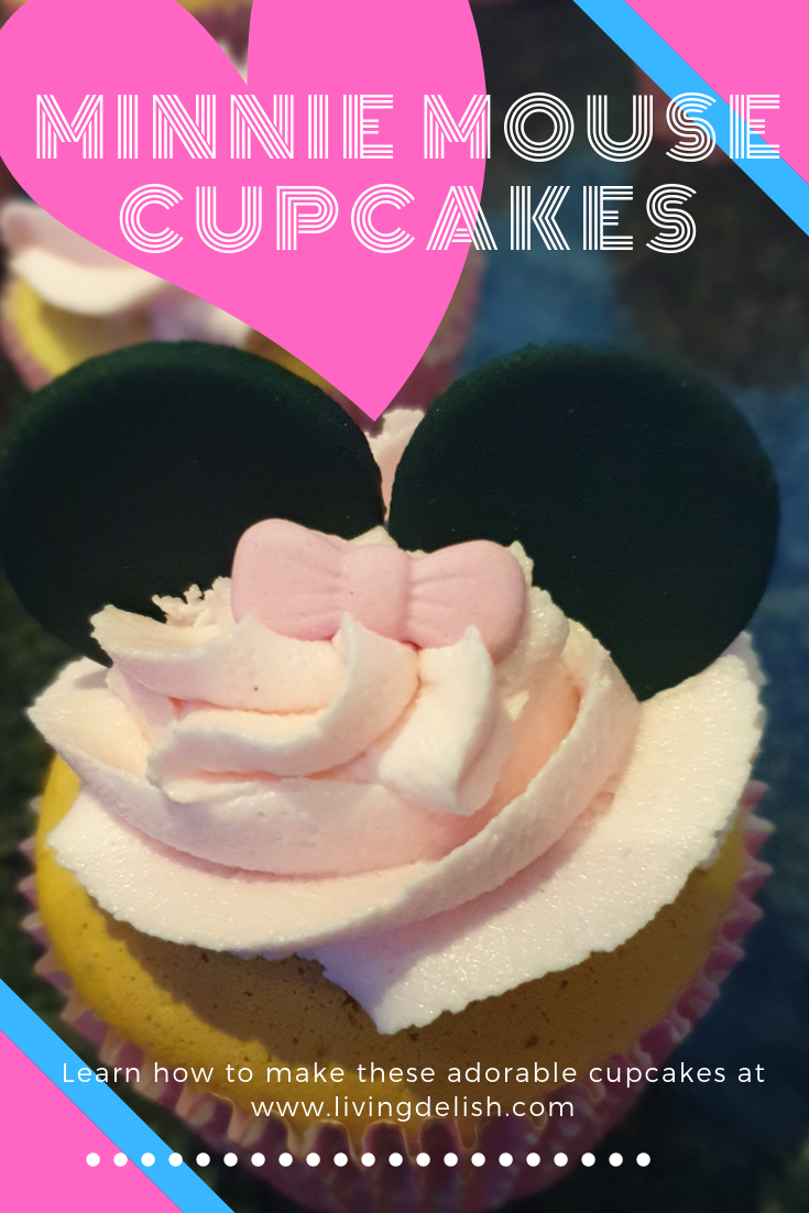 Minnie mouse cupcake