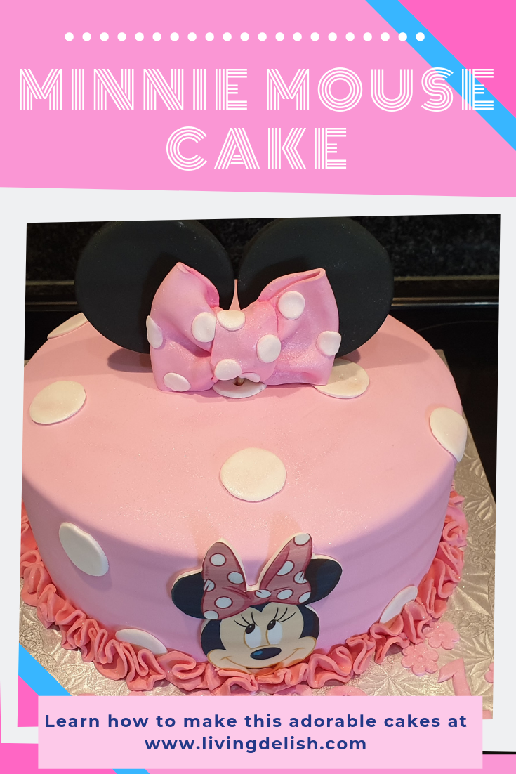 Minnie mouse cake