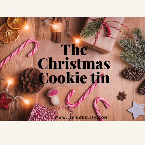 The christmas cookie tin. A selection of cookies to bake this festive season.