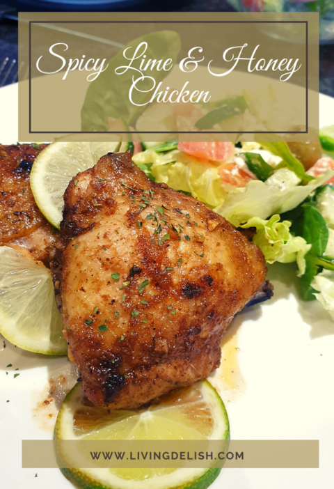 Spicy lime & Honey chicken