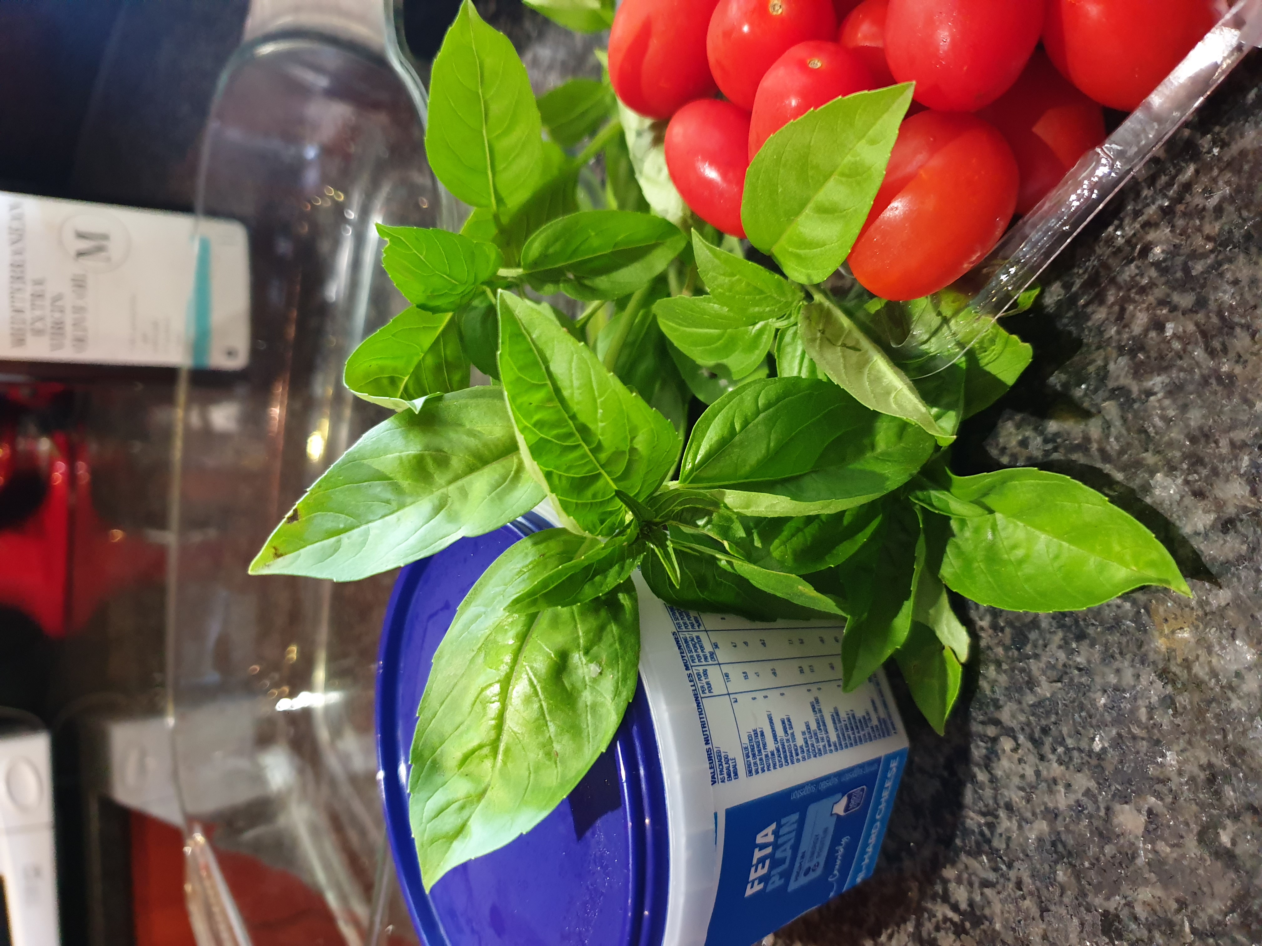 Roasted tomato and feta pasta