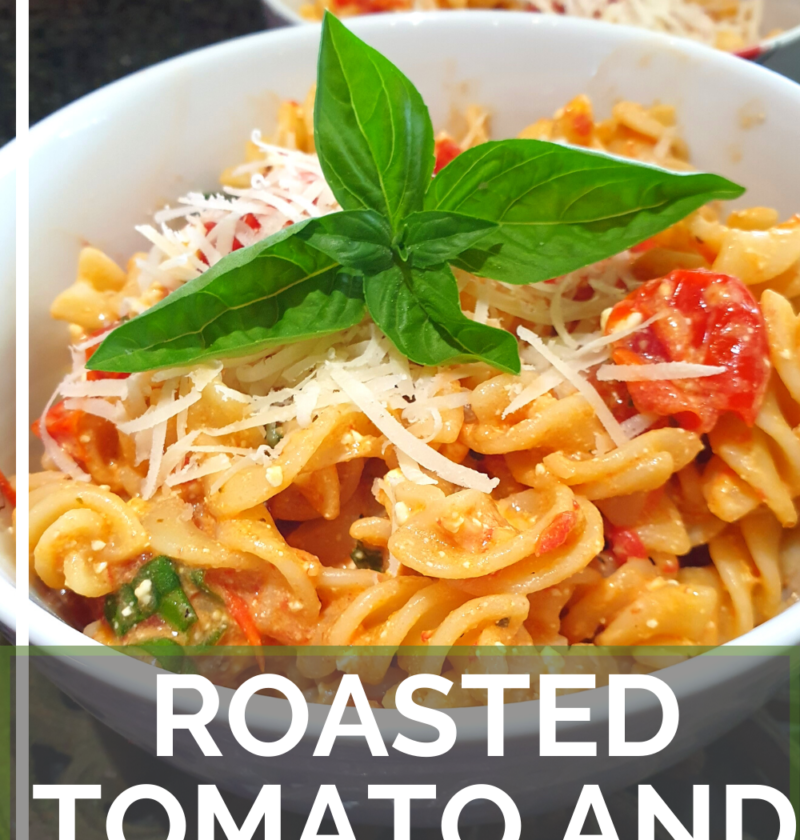 Roasted tomato and feta Pasta