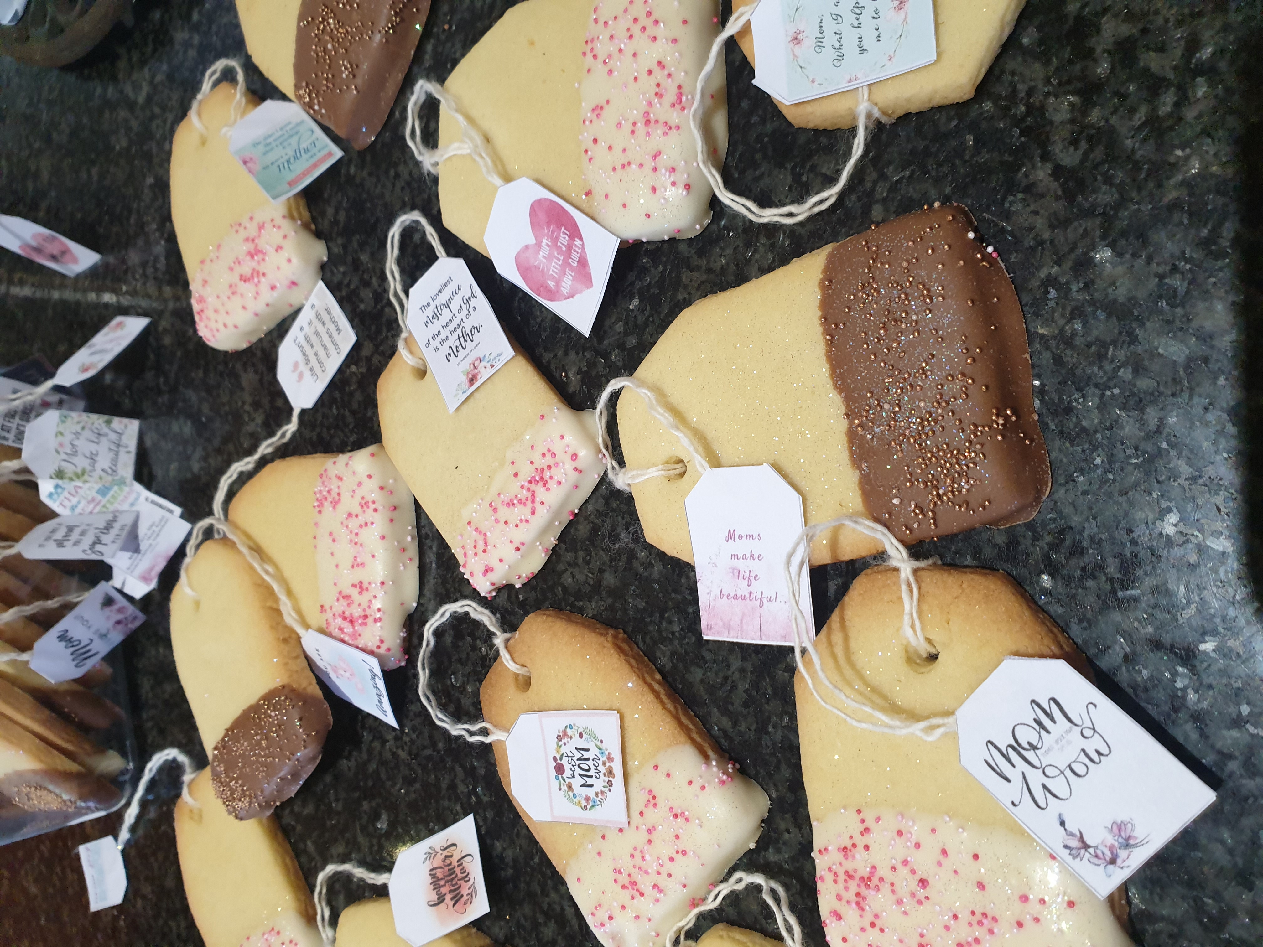 Teabag Cookies for mom