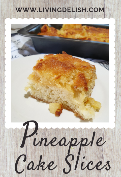 Pineapple Cake Slices