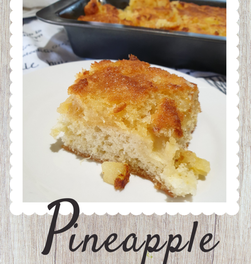 Pineapple Cake Slices