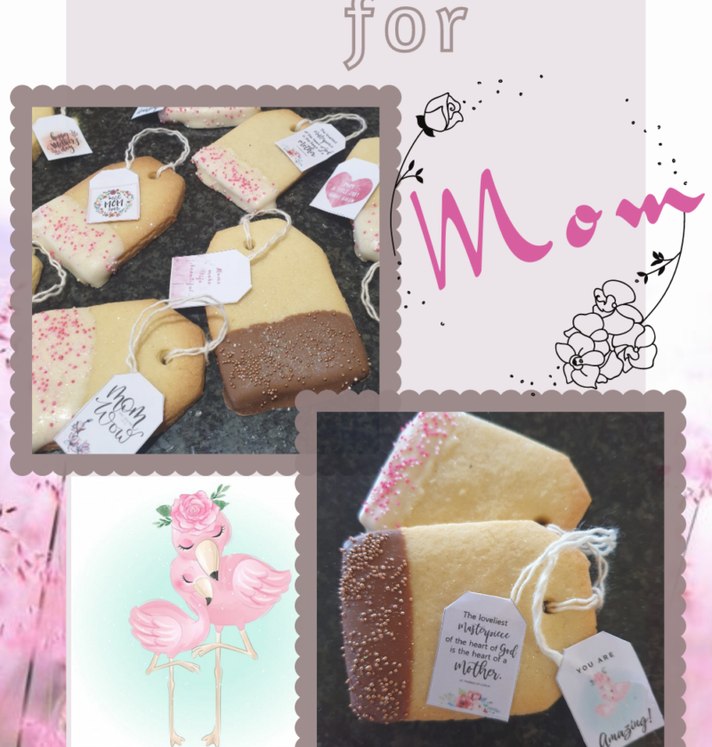 Teabag cookies for mom