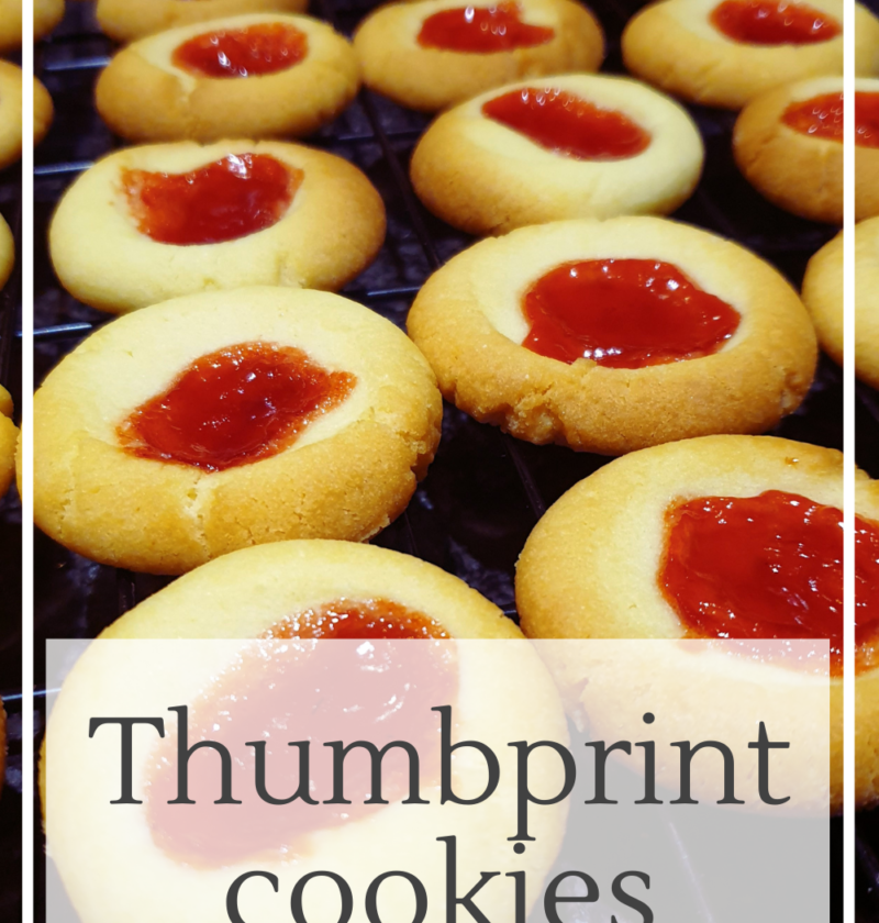 Thumbprint cookies