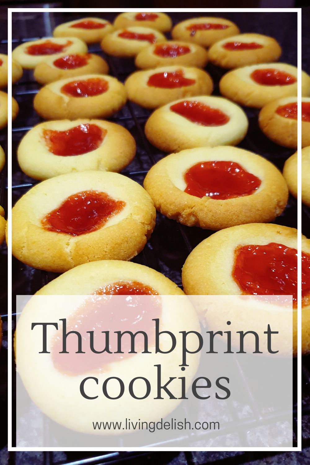 Thumbprint cookies - Living Delish