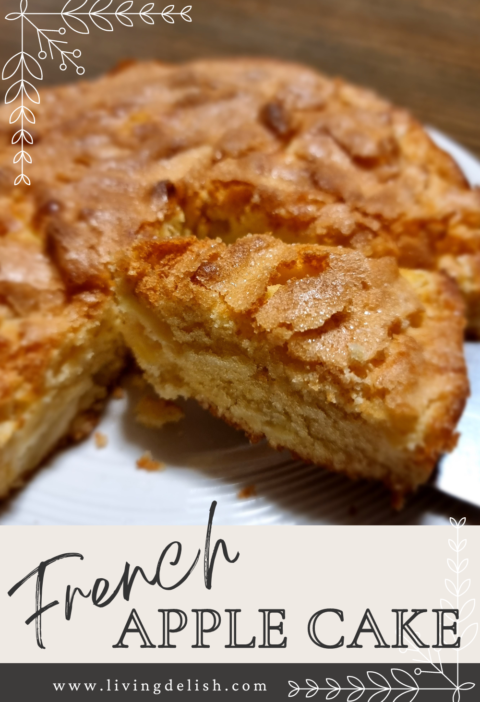 French Apple cake