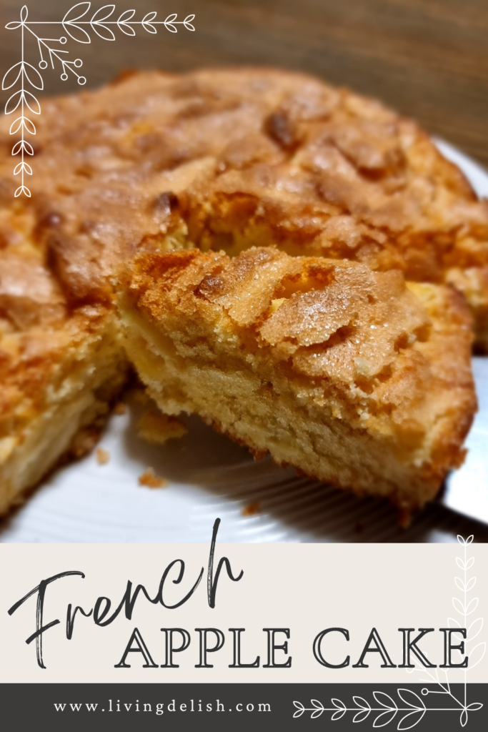 Delight in an irresistible Classic French Apple cake 